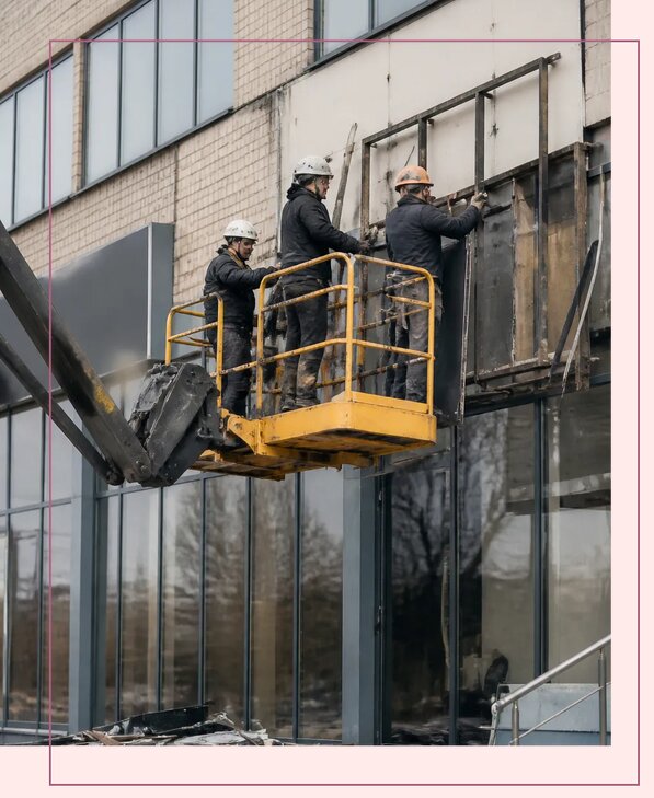 Демонтаж наружной рекламы в Каменке по цене от 5563 р. | Аванза-Кам